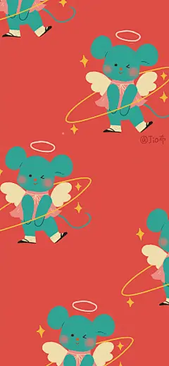 今日份的可爱源泉[米奇比心]
又发现一位宝藏画家@jio布 
#壁纸# ​​​​