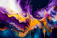 Liquid in Alcohol Ink Texture Backgrounds 10款手绘抽象艺术液体水墨流体颜料装饰绘画背景底纹图片设计素材 - UIGUI