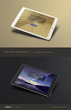 iPad 平板电脑展示样机 Tablet iPad Mock-Up Set #185205-样机模版-美工云(meigongyun.com)