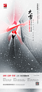 大雪 海报 品牌 武
