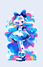 AIでカラーハーフトーン（網点）なイラストを作ってみよう｜廃材