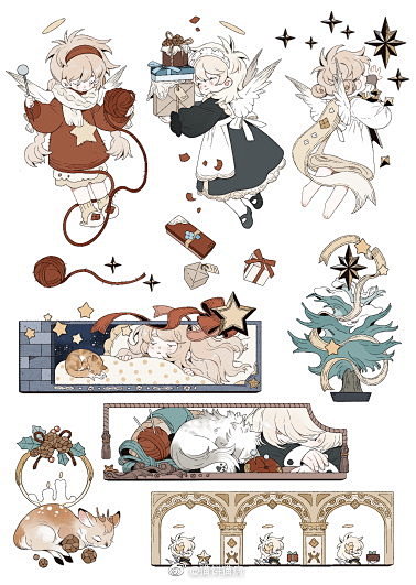 留一下小天使们的图，之前是关于cp的预告...