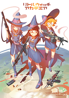 上帝的法杖采集到小魔女学园