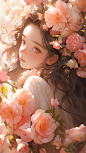 caibo2023_anime_girls_girl_with_long_hair_in_a_flowers_in_the_s_947b9d6d-5d48-4374-ac4f-edcfc341c2e1