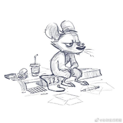 雨夜朦胧☆№采集到动物—绘画