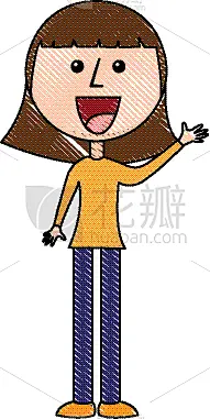 女孩,性格,头像,儿童,女生,人,可爱的,小的,自然美,挥手
