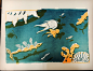 lithography print and lino cut on Behance