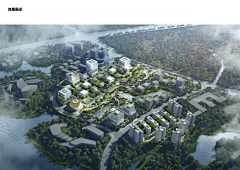 第五立面采集到华汇 M1用地 佛山高新极核创新灯塔社区产业园