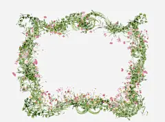 花藤高清素材 花 花素材 花藤 花边框 免抠png 设计图片 免费下载