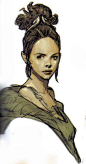 padme concept art | love to see some Leia and Padme concepts ( but in particular Padme ...: 