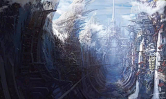 虫世木-w采集到绘画参考-背景