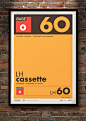 Don’t Forget the Cassette: Posters by Neil Stevens | Inspiration Grid | Design Inspiration : Inspiration Grid is a daily-updated gallery celebrating creative talent from around the world. Get your daily fix of design, art, illustration, typography, photog