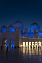 Sheikh Zayed Grand Mosque  in Abu Dhabi, United Arab Emirates