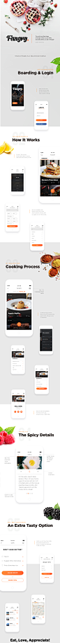 白橙UI·Fangry-Food餐饮APP