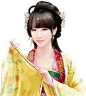 漫画插画古风美女 - 免抠素材png - www.yeedoo.net@北坤人素材