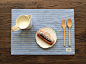 텐바이텐 10X10 : 테이블매트 table mat : blue stripe