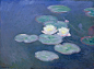 0012_莫奈睡莲系列_高清喷绘素材_Water_Lilies_Evening_Effect_1897-99