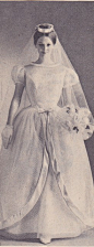 "Brigitte" wedding dress by Pronuptia - 1960 