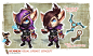Kennen Fanmade VU, Vlad Bacescu : fun little project for uni,  can't wait for the day all yordles are equally pretty *_*