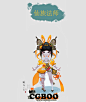 【新提醒】韩国Q版画师meket 007 超棒Q版人物设计作品 免费分享原画资源CG帮美术资源网 -