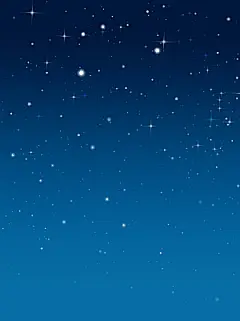 梦幻治愈唯美现代灯光夜景插画背景