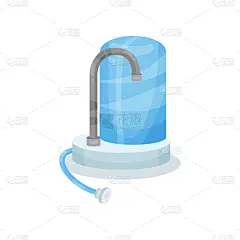 金属,水龙头,水,阶调图片,平坦的,图标,饮料,一个物体,清新,传单