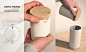 MITO travel mug cream and sugar : MITO Is a travel mug and a cream and sugar dispenser. Enjoying a cup of coffee is all about the experience and travel mugs lack the refined feeling of drinking out of a nice coffee cup.Travel mugs perform well on the go, 