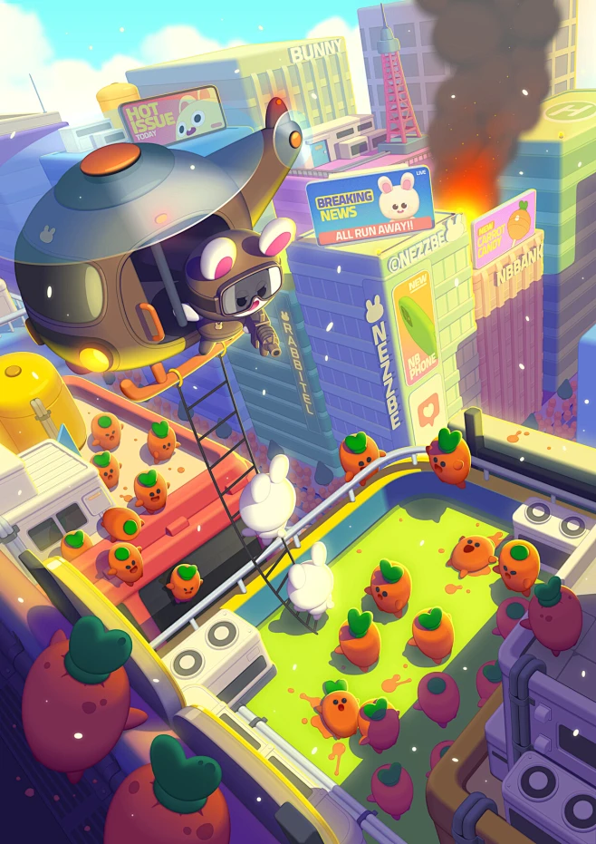 Zombie Carrots!!-花瓣网