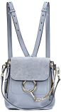 Chloé Faye leather and suede backpack