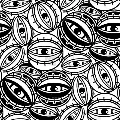 插画,第三眼,秘密,华丽的,传统,摆拍,纺织品,壁纸,复古