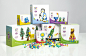 LIpo children's toy packaging design : This is the LIPO children's toy packaging, id card and poster design.