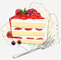 卡通手绘草莓蛋糕 设计图片 免费下载 页面网页 平面电商 创意素材