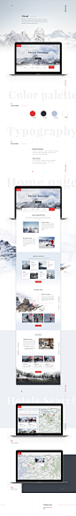 Norway : Norway is a travel website layout. It was developed for useful and comfortable searching hotels in any part of Norway country. It combines the best practices of user interface and perfect design style.