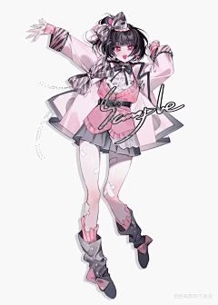 一个自用存图账号采集到立绘 女