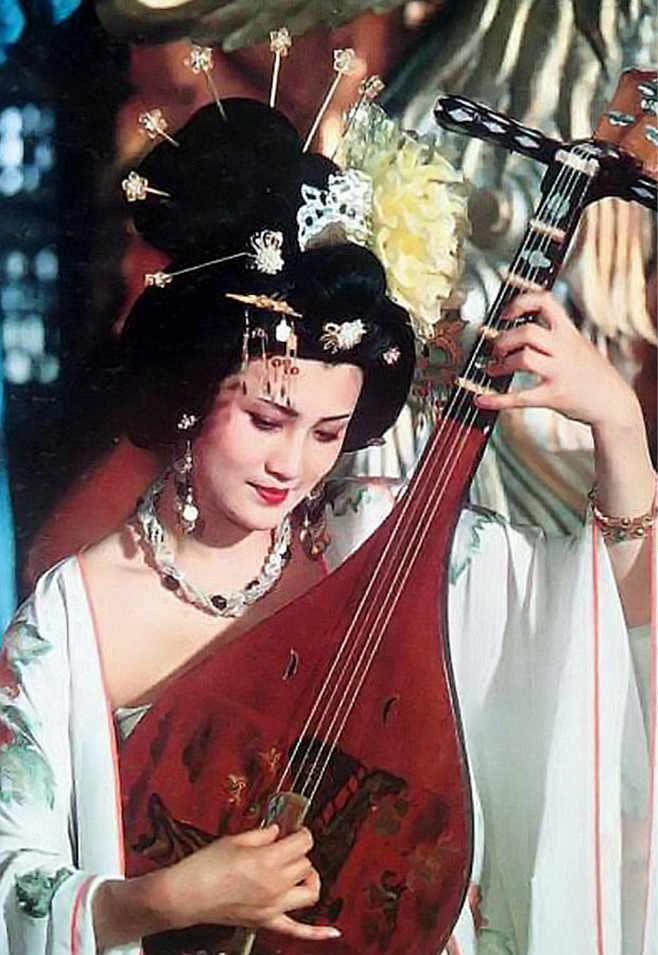 唐明皇1990电视剧林芳兵饰演杨玉环