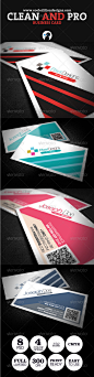 Print Templates - Clean and Pro Business Card | GraphicRiver