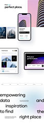 Behance 上的 Real Estate Platform - UI/UX Concept