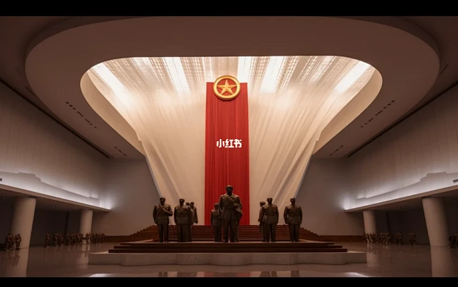 AI生成博物馆 —— 纪念馆序厅