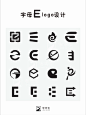 500个E字母的创意logo - 小红书