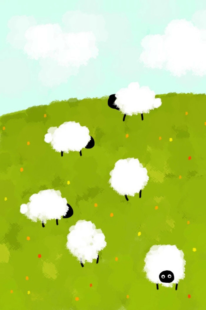 羊 祝福 背景 过年辣 插画，照片