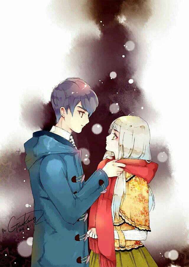 #动漫# #二次元# #情侣#如果人总有...
