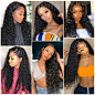 US $55.02 50% OFF|Lemoda 28Inch Lace Closure Wig Water Wave Lace Front Human Hair Wigs For Black Women 4x4 Pre Plucked Long Wig 150% density|Human Hair Lace Wigs|   - AliExpress : Smarter Shopping, Better Living!  Aliexpress.com