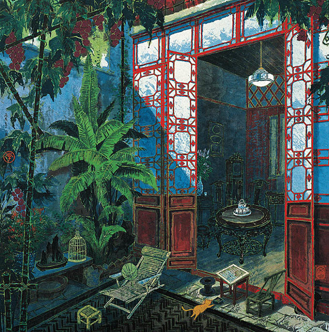 李守白_《庭院》