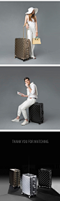 ITO MACADAMIA aluminium suitcase（2014） : ITO新款铝制拉杆箱设计项目