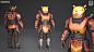 Fortnite - Beastmode, Airborn Studios : Oh hey there! Beastmode is a full set yours truly did 3D work on for Fortnite - and we're delighted to add this one to our portfolio at long last. :3 It consists of Rhino, Jackal, Jaguar, and Lion. Yep, quite the lo