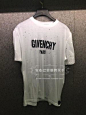 法国代购Givenchy/纪梵希 17早春新款 圆领 字母LOGO 破筒女款T恤-淘宝网