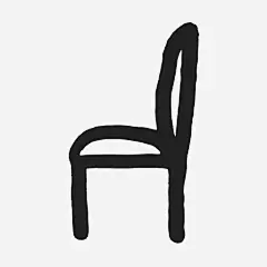 椅子涂鸦家具_88ICON https://88icon.com 椅子 涂鸦 家具 手绘 厨房 座位 坐下