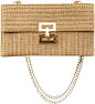Straw Clutch Purses Women Summer Beach Handbags Boho Woven Envelope Wallet Fold Over Chain Crossb... | Amazon (US)