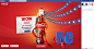 Coco Cola promotions for 50 millions fans in facebook : This design is of Coca-Cola Fb page for reaching 50 millions fans in facebook.