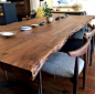 Live edge Dining Table, solid acacia. Iron base. Fully sealed with a water-based lacquer finish. No maintenance required. Wipe as needed with damp cloth.DESIGN #SofaSet #DiningRoom